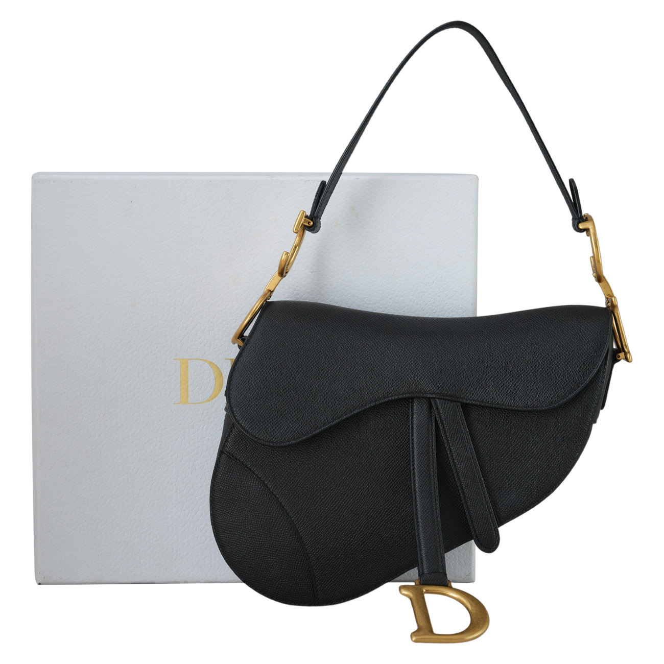 CHRISTIAN DIOR(USED)크리스찬디올 새들백 미듐